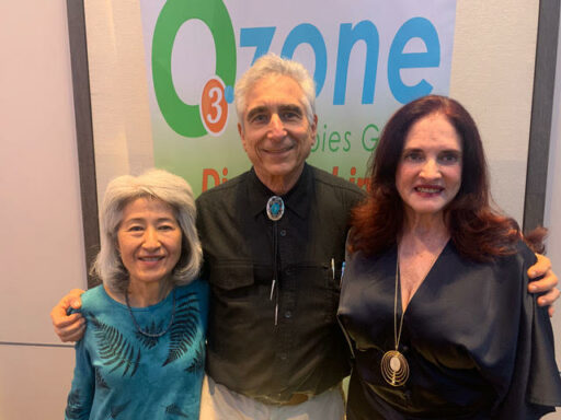Dr. Rowen, Dr. Terri Su and Dr. Menendez at Ozone for Frontiers