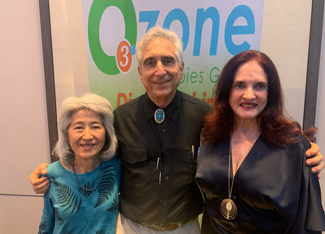 Dr. Rowen and Dr. Menendez at Frontiers in Ozone